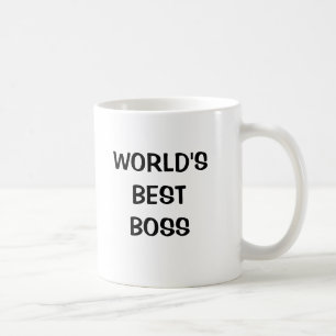 World's Best Boss Coffee Mug