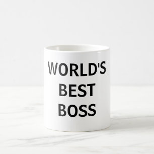 WORLD'S BEST BOSS COFFEE MUG