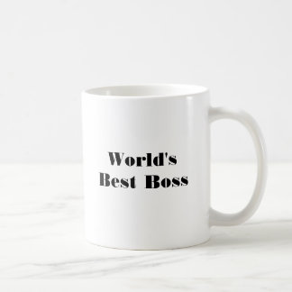 World's Best Boss Coffee Mug