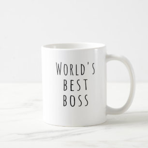 Worlds Best Boss Coffee Mug