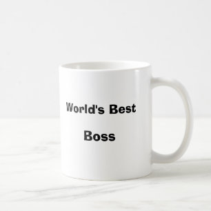 World's Best Boss Coffee Mug