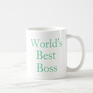 Worlds Best Boss Coffee Mug