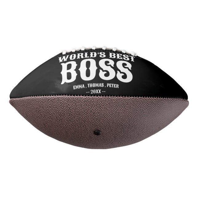 World's Best Boss for Boss Day Gift American Football (Rotated 270)