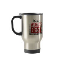 World's Best Boss Grunge Lettering