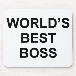 World's Best Boss Mouse Mat