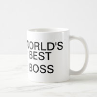 World's Best Boss Mug