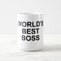 World's Best Boss Mug