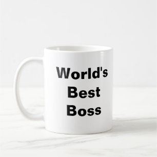 World's Best Boss Mug