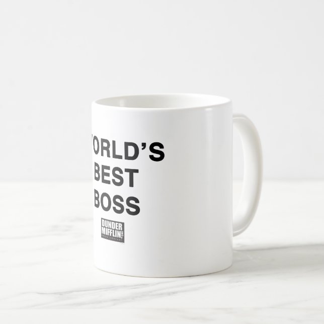 World's Best Boss Mug (Front Right)