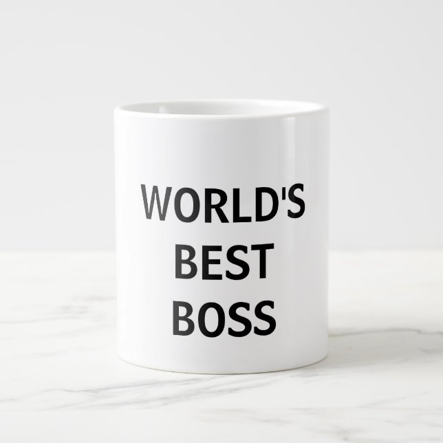 World's Best Boss Mug (Front)
