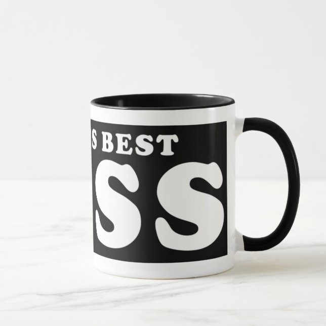 World's Best Boss Mugs (Right)