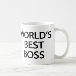 World's Best Boss Office Mug