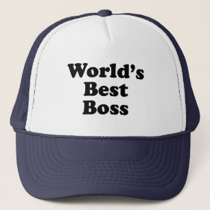 World's Best Boss Trucker Hat