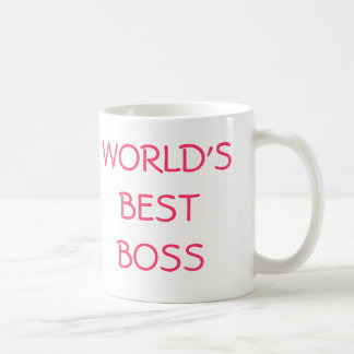 WORLD'S BEST BOSS, YOU'RE THE COFFEE MUG