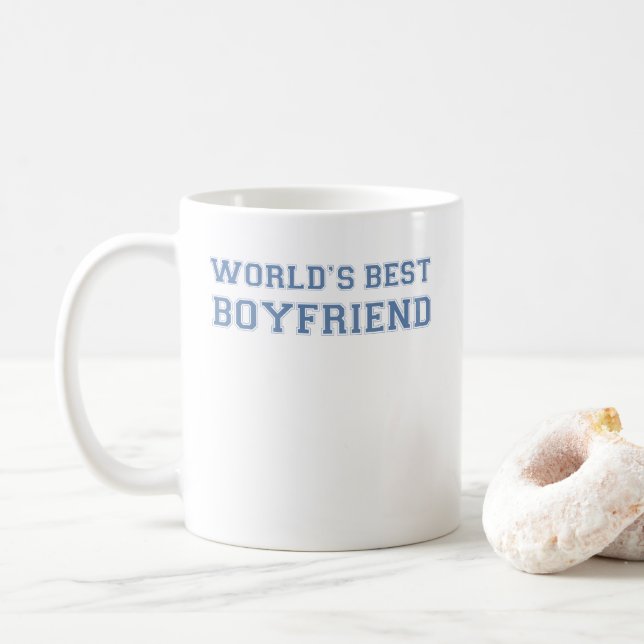 Worlds Best Boyfriend Coffee Mug (With Donut)