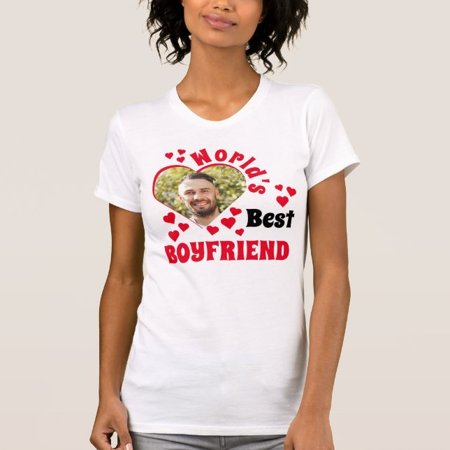 World's Best Boyfriend Custom T-Shirt (Front)