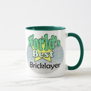 World's Best Bricklayer Mug