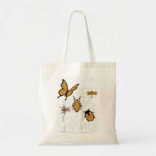 Worlds Best Bug Catcher Insects Entomology Raglan Tote Bag