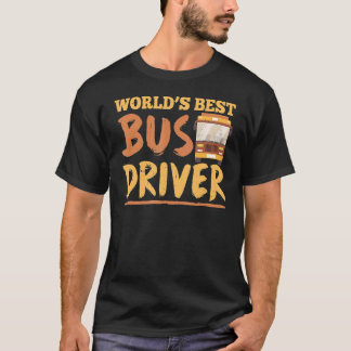 World's Best Bus Driver Busman Buses Job Operator T-Shirt