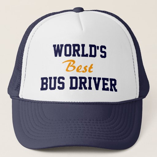 Image of World's best bus driver cap