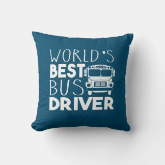 World's Best Bus Driver Cushion