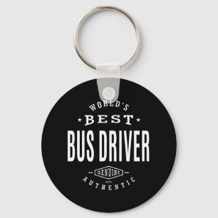 World's Best Bus Driver Key Ring