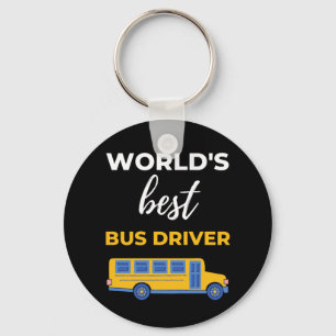 World's Best Bus Driver Key Ring