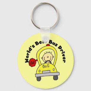World's Best Bus Driver Key Ring