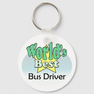 World's Best Bus Driver Key Ring