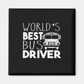 World's Best Bus Driver Magnet