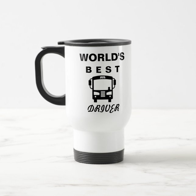 World's best bus driver mug (Left)