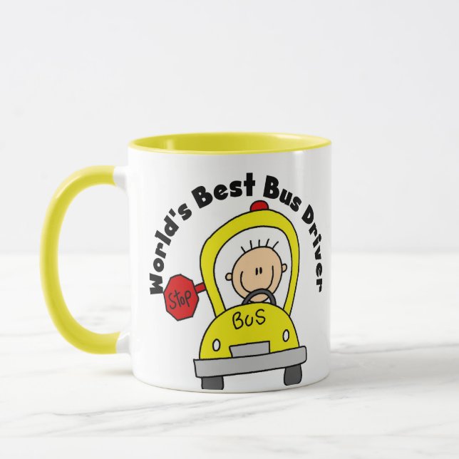 World's Best Bus Driver Mug (Left)