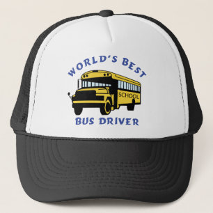 World's Best Bus Driver Trucker Hat
