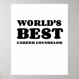 WORLD'S BEST CAREER COUNSELOR POSTER