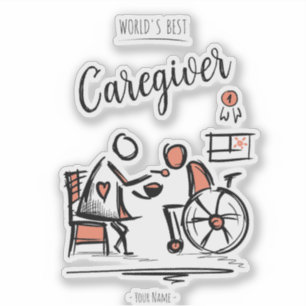 World's Best Caregiver & Person in Wheelchair