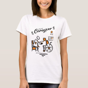 World's best Caregiver & Person in Wheelchair T-Shirt