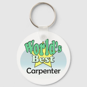 World's Best Carpenter Key Ring