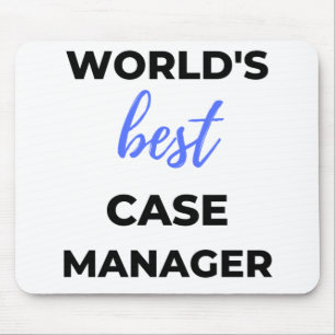 World's Best Case Manager 2 Mouse Mat