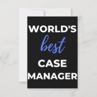 World's Best Case Manager