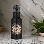 World's Best Cat Dad Classic Simple Photo 532 Ml Water Bottle<br><div class="desc">This simple and classic design is composed of serif typography and add a custom photo.</div>