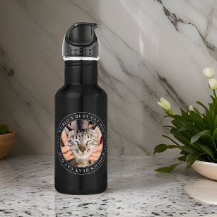 World's Best Cat Dad Classic Simple Photo 532 Ml Water Bottle