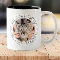 World's Best Cat Dad Classic Simple Photo