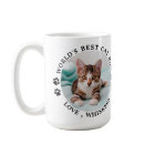 World's Best Cat Dad Personalised Pet Photo