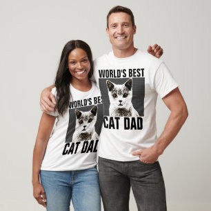 WORLD'S BEST CAT DAD t-shirts & Sweatshirts