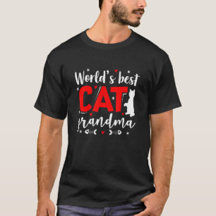 World's Best Cat Grandma Cat Cat Owner Pet Animal T-Shirt