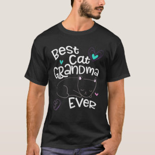 Worlds Best Cat Grandma Shirt Love My Cat Owner Gi