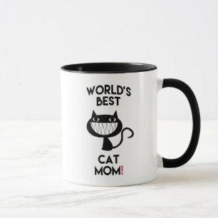 World's best cat mum! Fun Mug