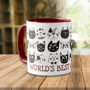 World's Best Cat Mum Mug