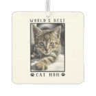 World's Best Cat Mum Paw Prints Pet Photo Frame