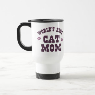 World's Best Cat Mum Travel Mug